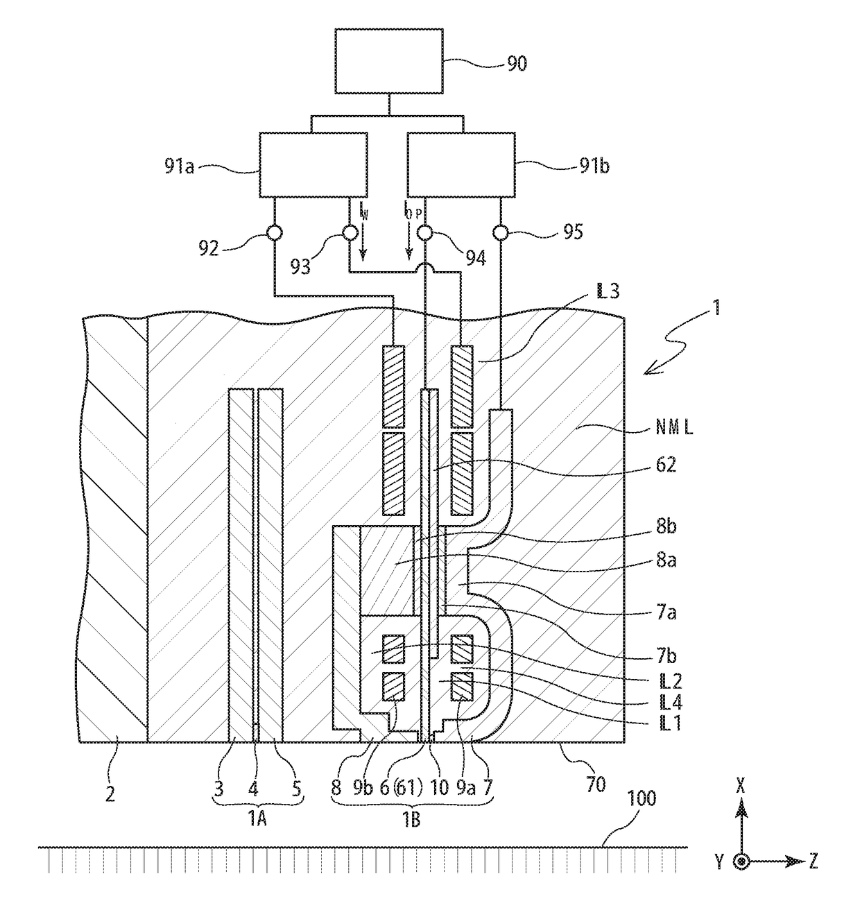 Magnetic recording device and magnetic recording method