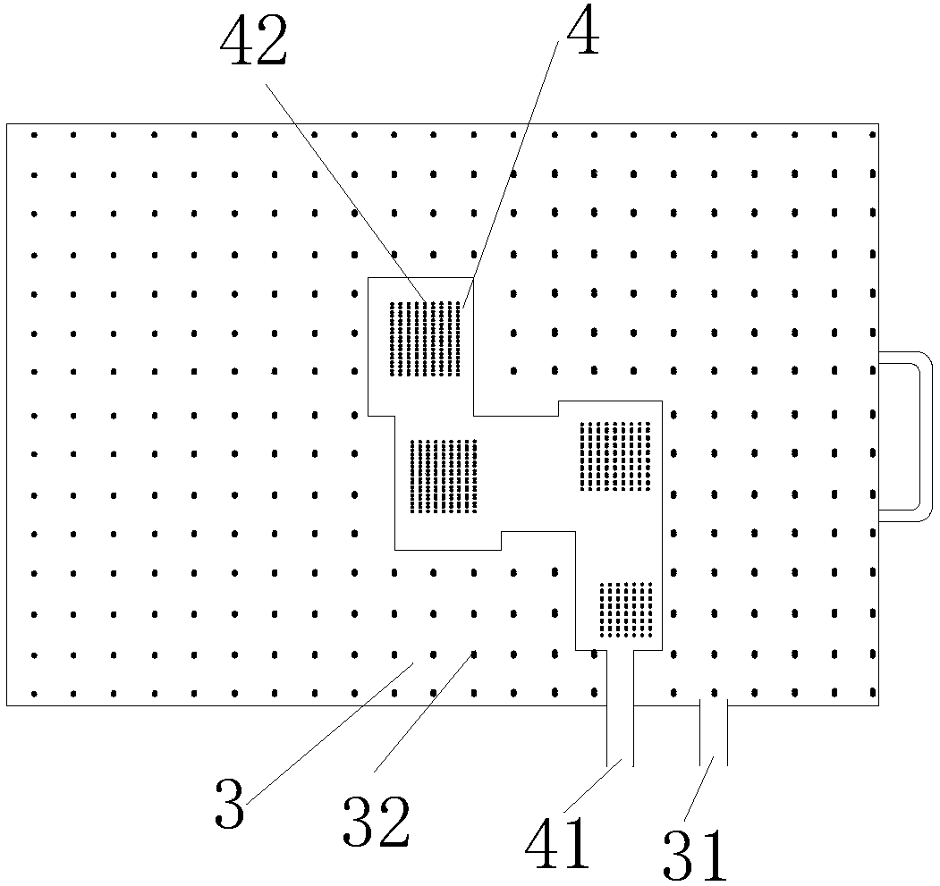 Working fluid contact cooling system for server