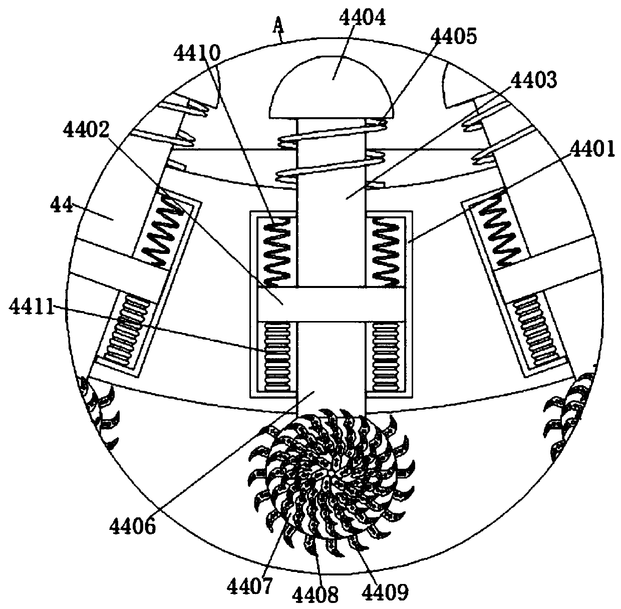 Wrapping type internal expansion force squeezing household orange juicer and method