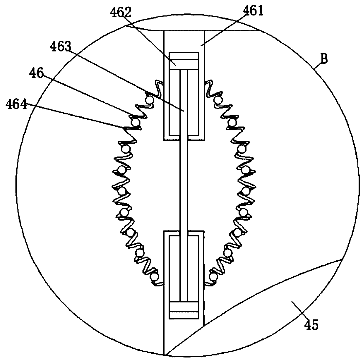 Wrapping type internal expansion force squeezing household orange juicer and method