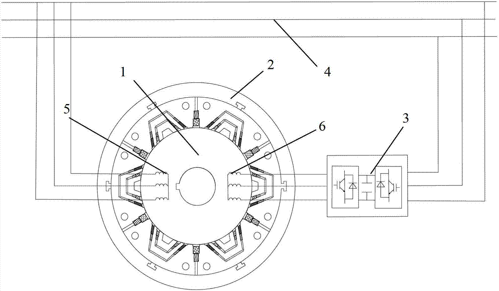 Cage Barrier Assembled Outer Rotor Stator Double Winding AC Motor and Its Control Method