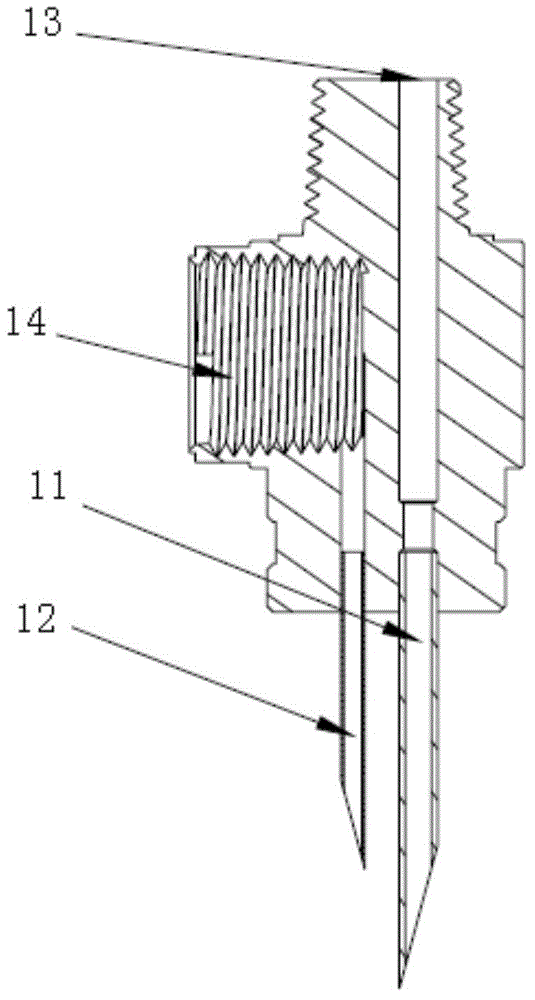 Closed sampling device