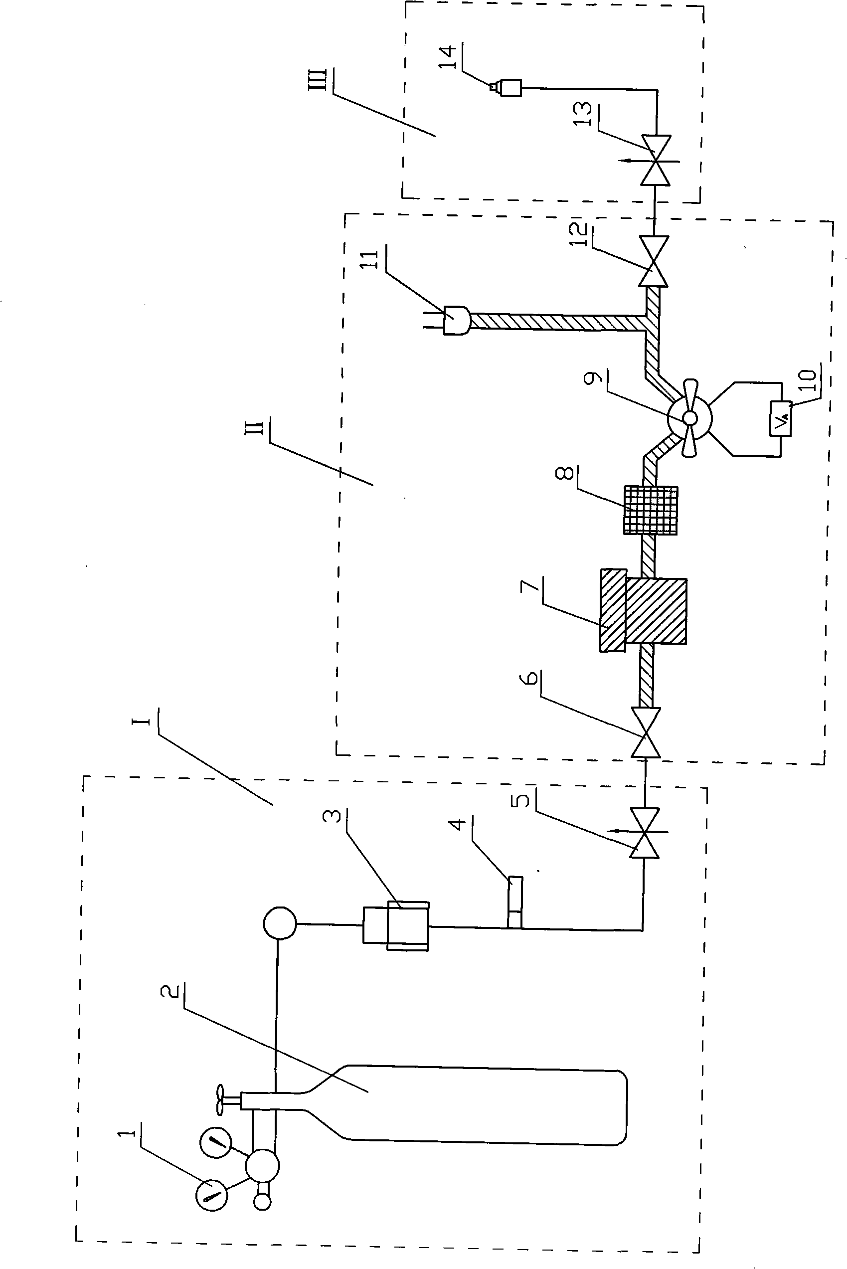 System and method for measuring true volume of gathered-state substances with gaps