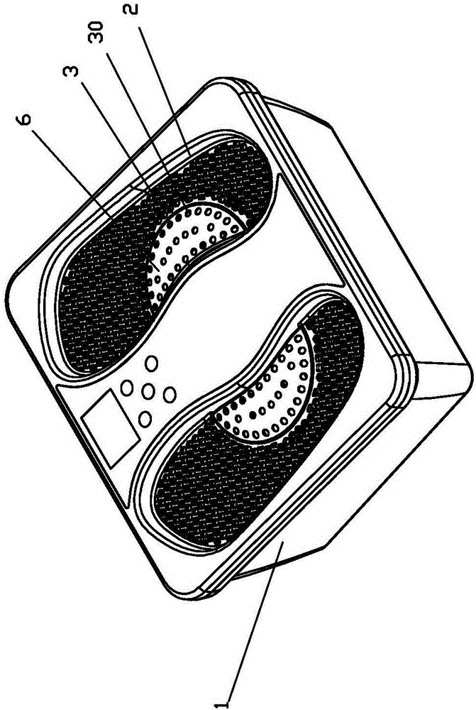 Sole type calcium supplement instrument