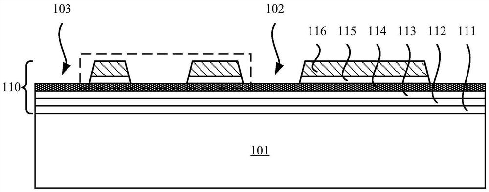 Deep ultraviolet LED chip and manufacturing method thereof