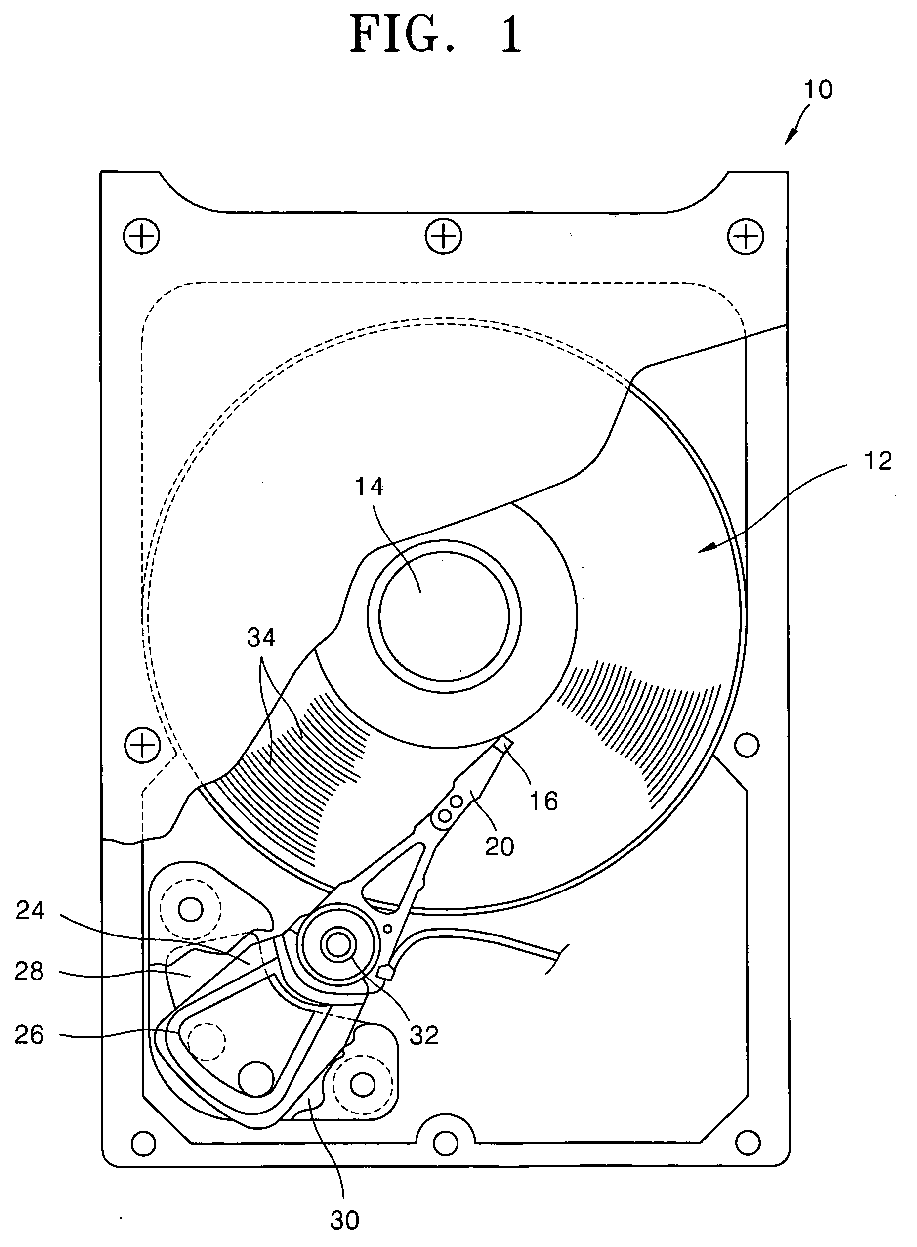 Method of securely erasing data and hard disk drive using the same