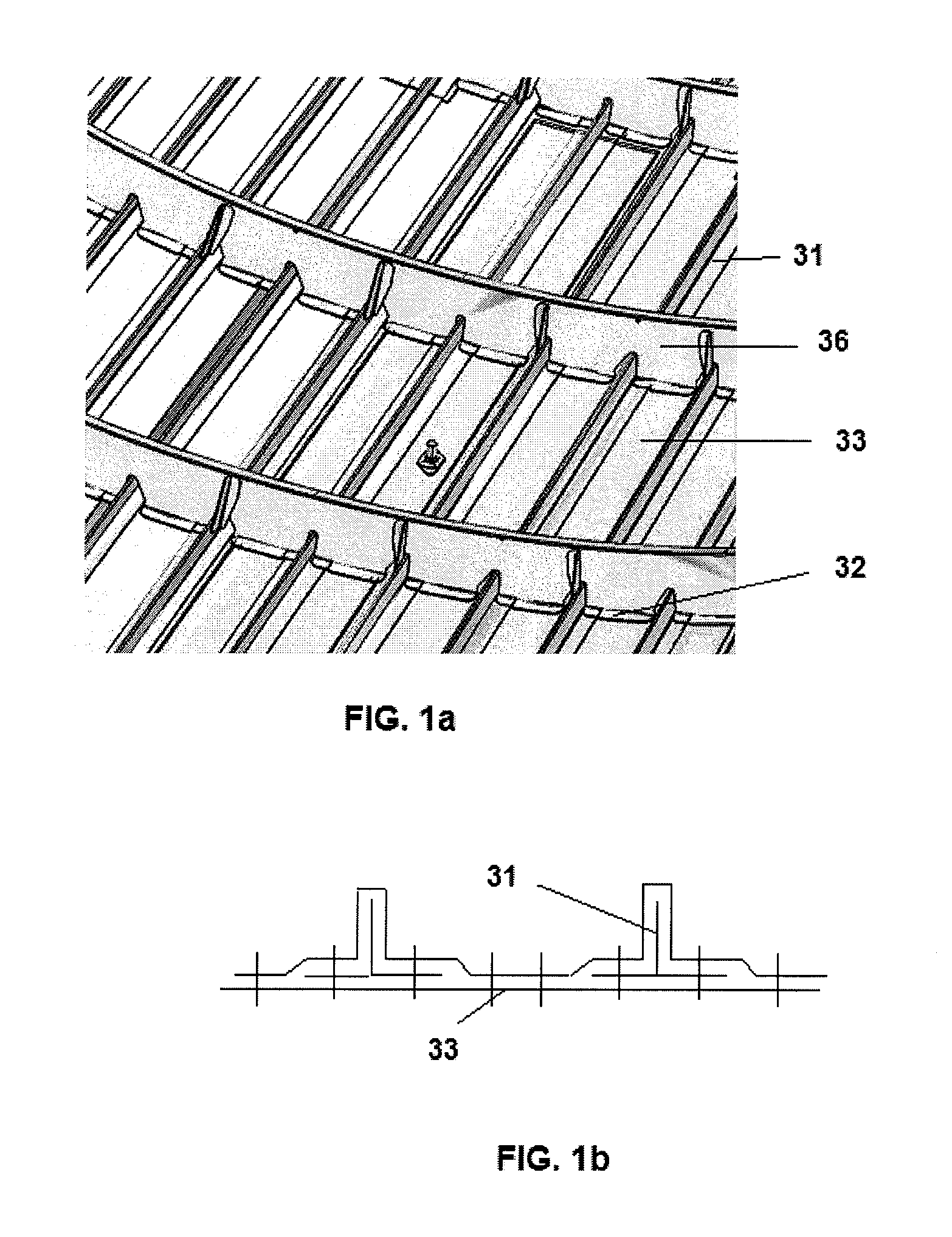 Integrated aircraft structure in composite material