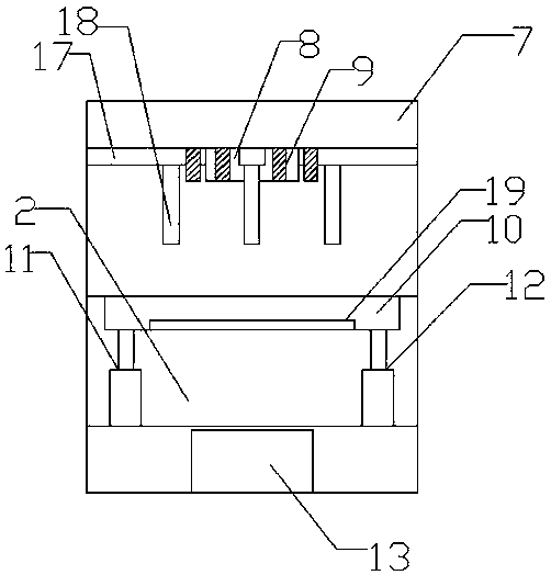 Stamping part inspection device