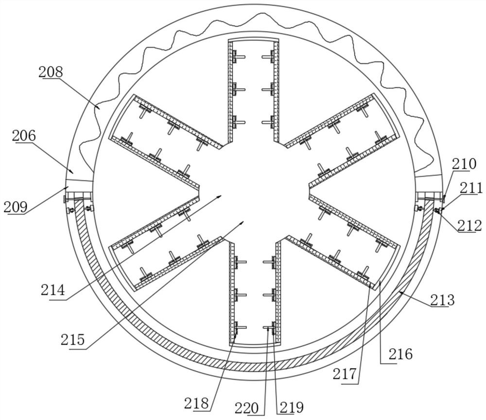 Zero-discharge treatment device for medical blood sewage