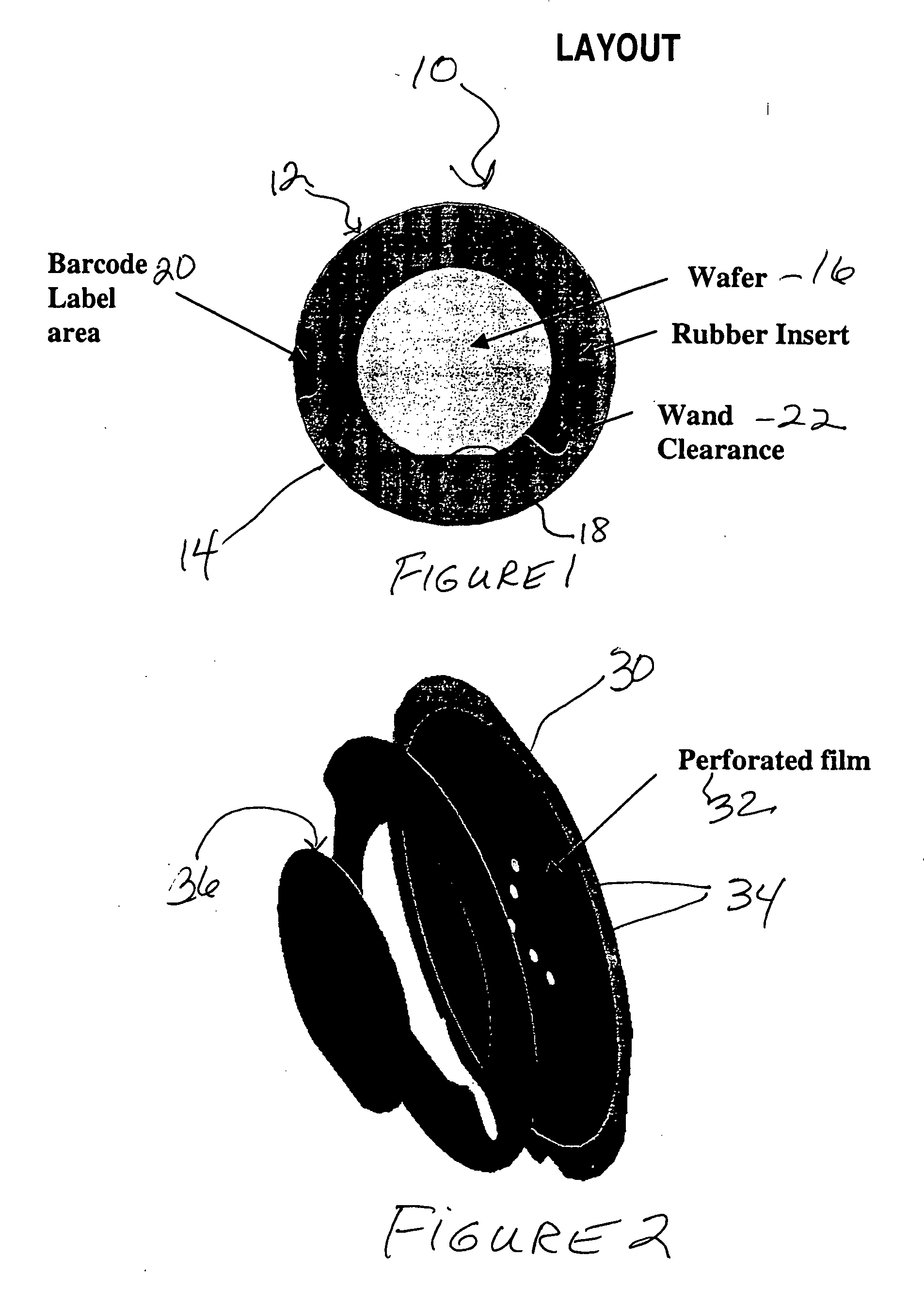 Non-adhesive semiconductor wafer holder and assembly