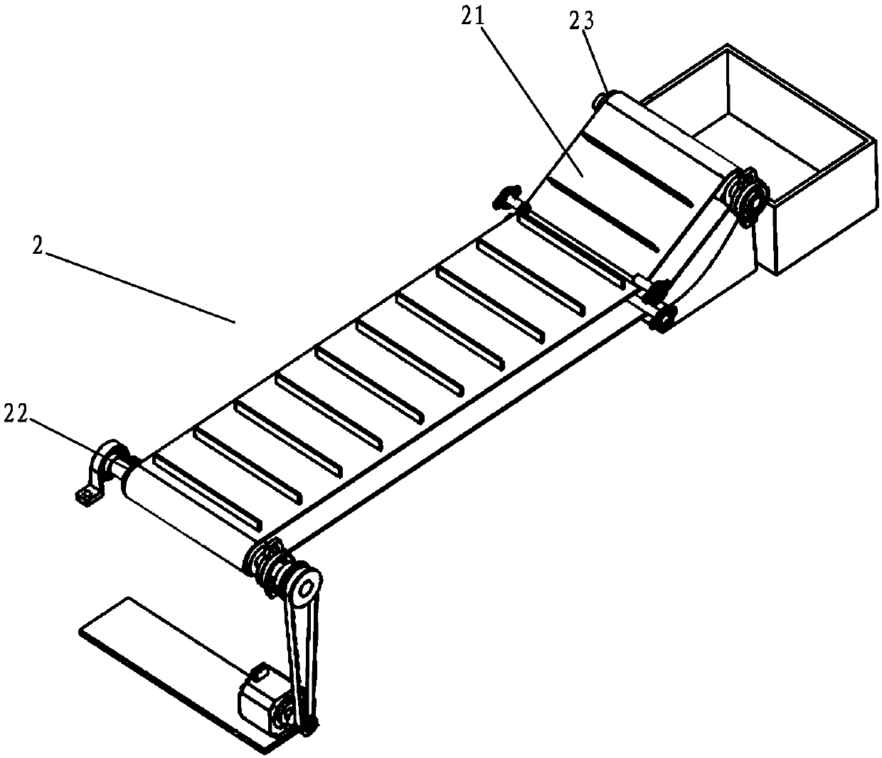 Shake-off-type automatic fruit picking machine