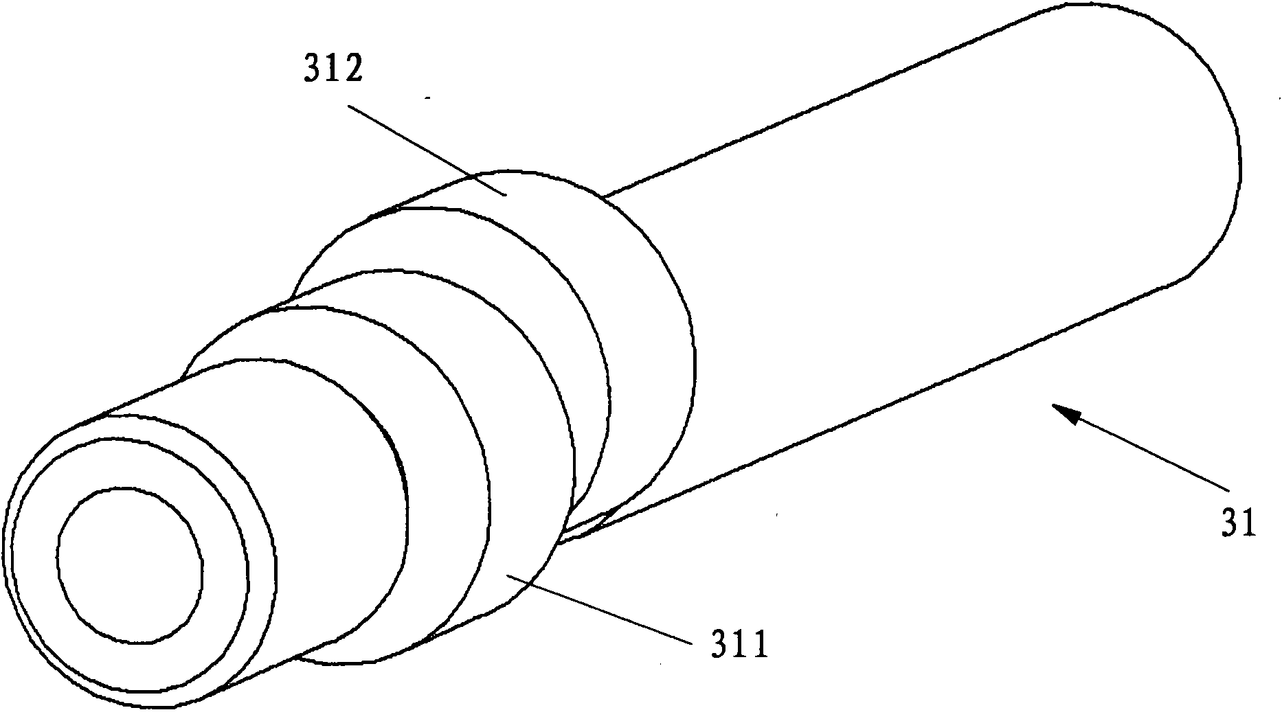 Two-stage rolling rotor-type expander