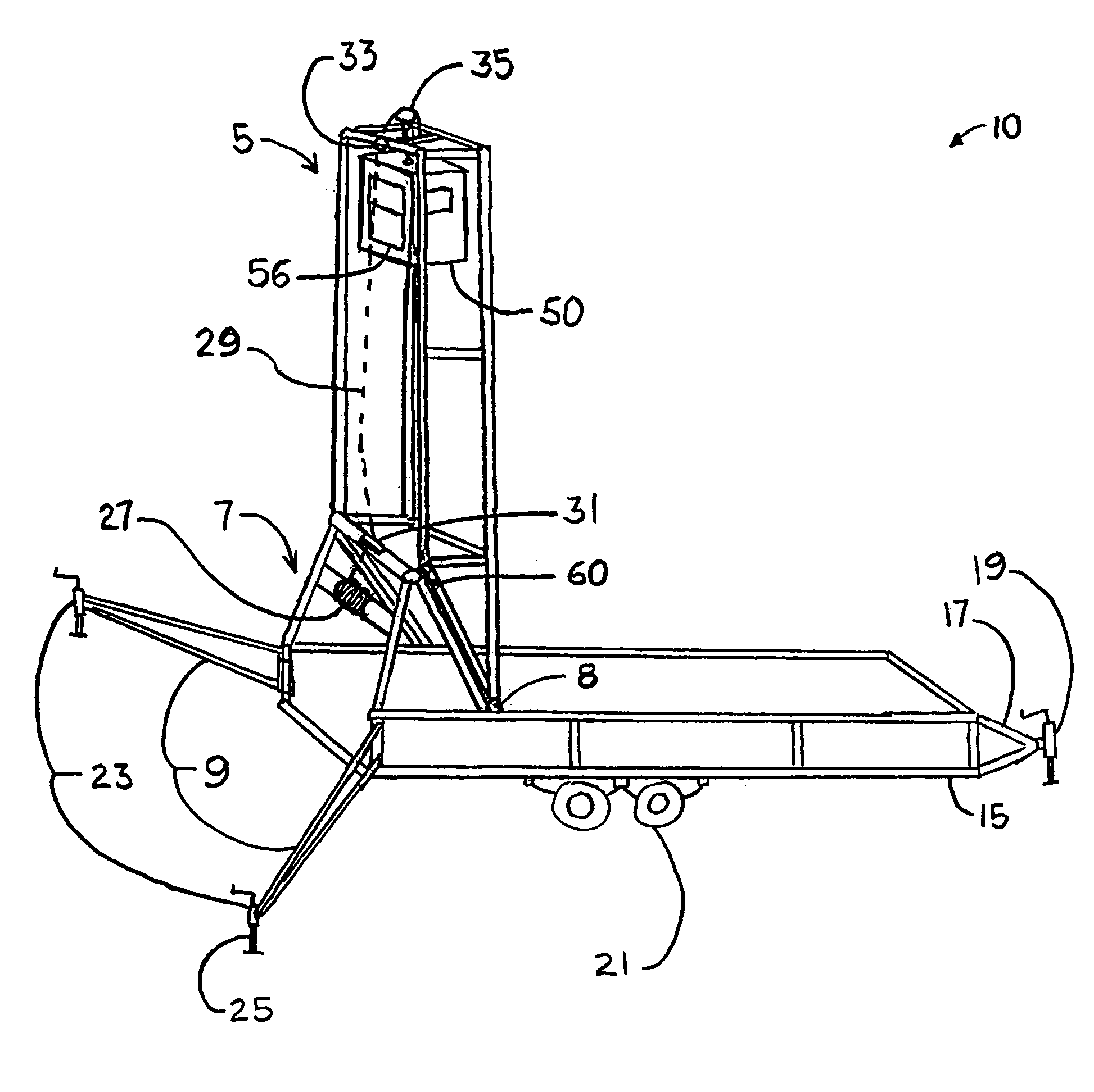 Portable observation tower