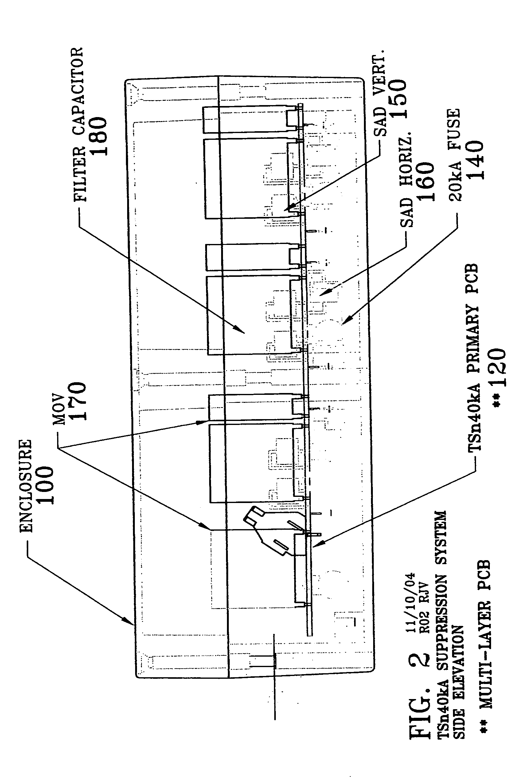 Transient voltage surge suppression systems