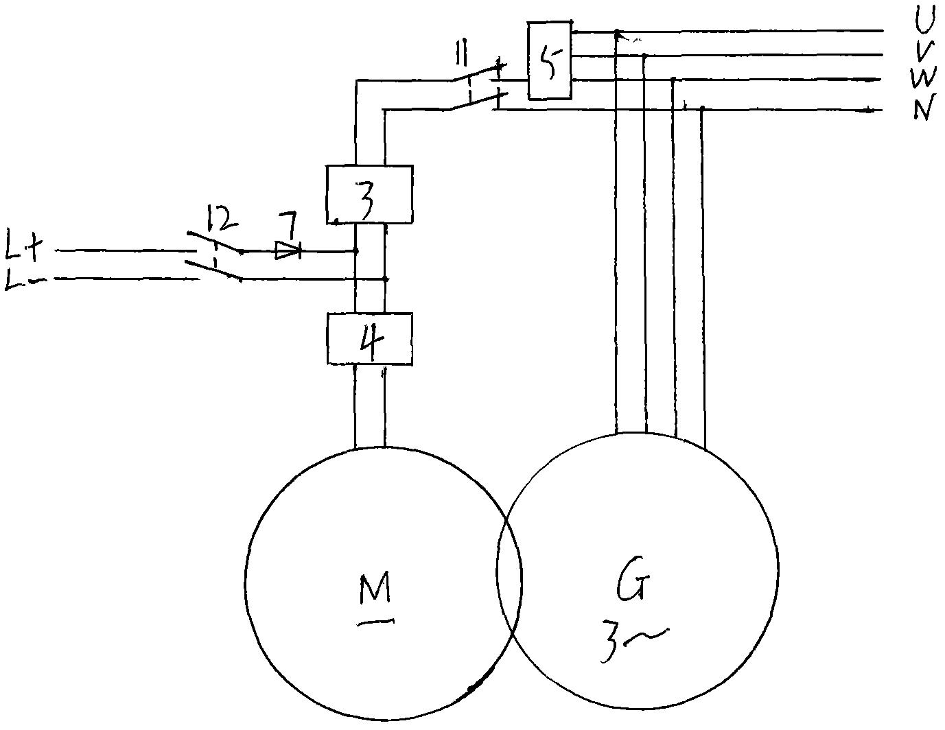 Electrical energy copy increment technology