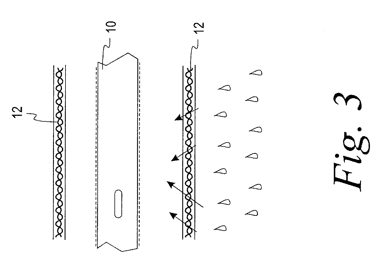 Vapor hydrated medical device with low surface energy sleeve