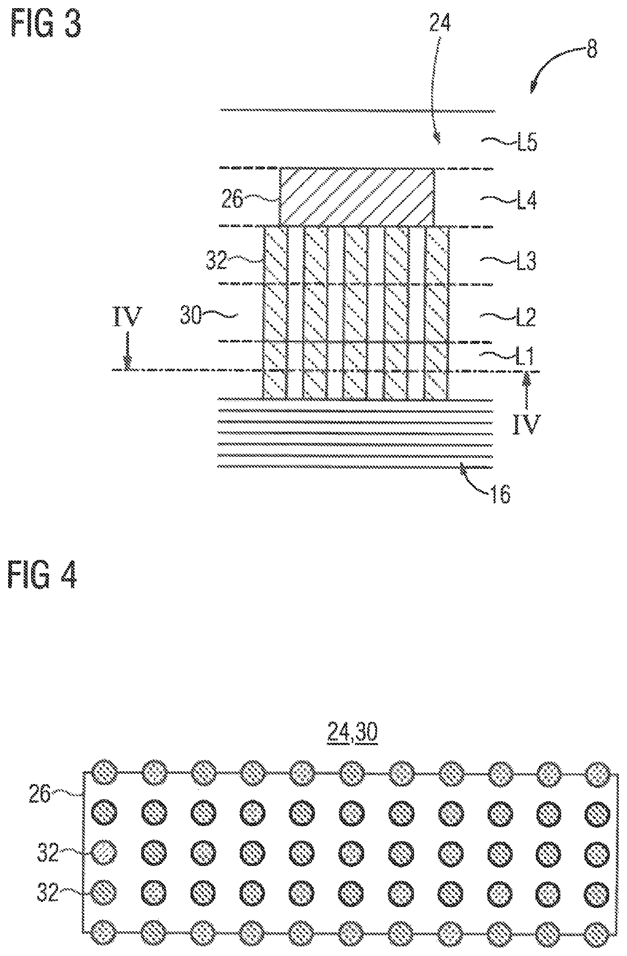 Stator for a rotating electric machine having dielectric regions for a winding head board