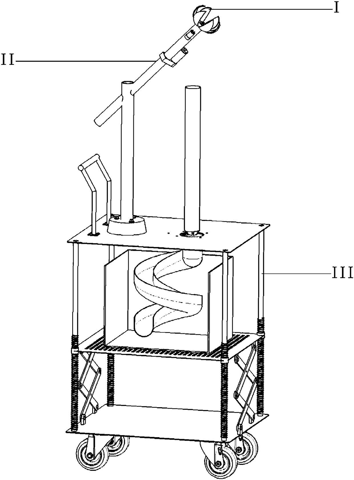 Efficient fruit picking device based on image recognition