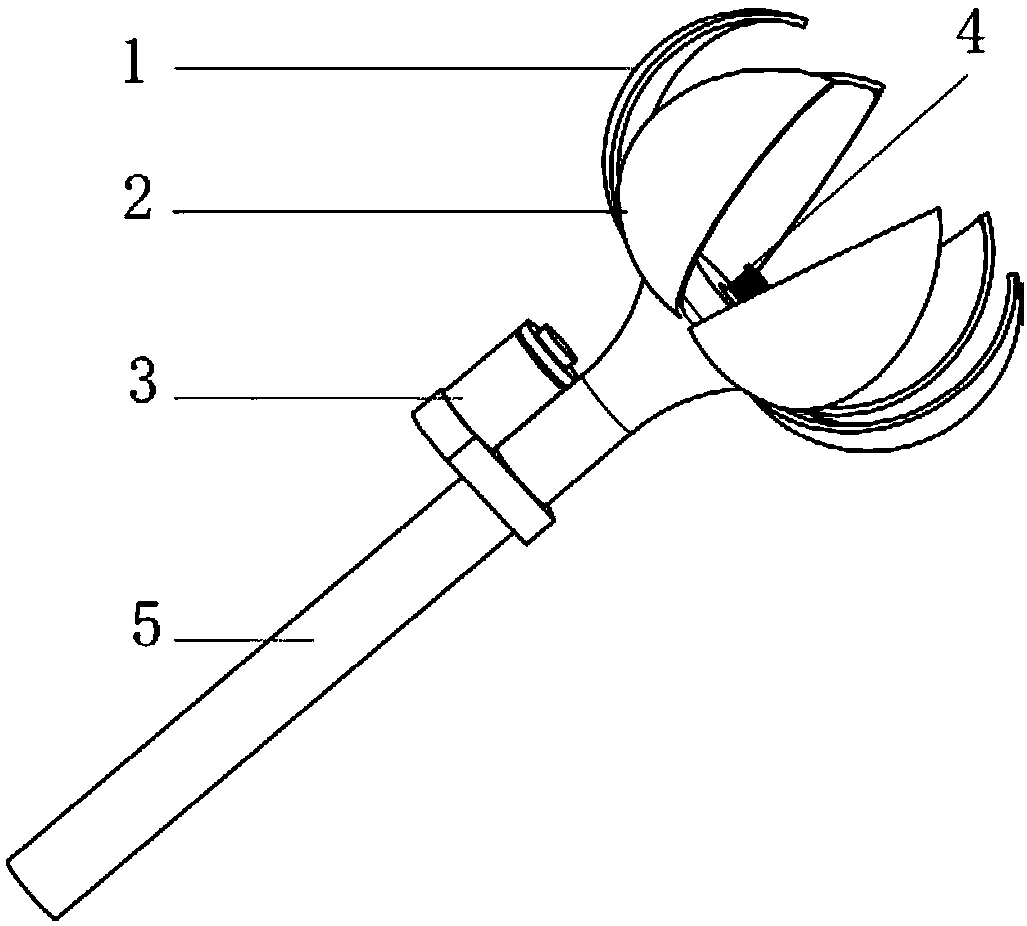 Efficient fruit picking device based on image recognition