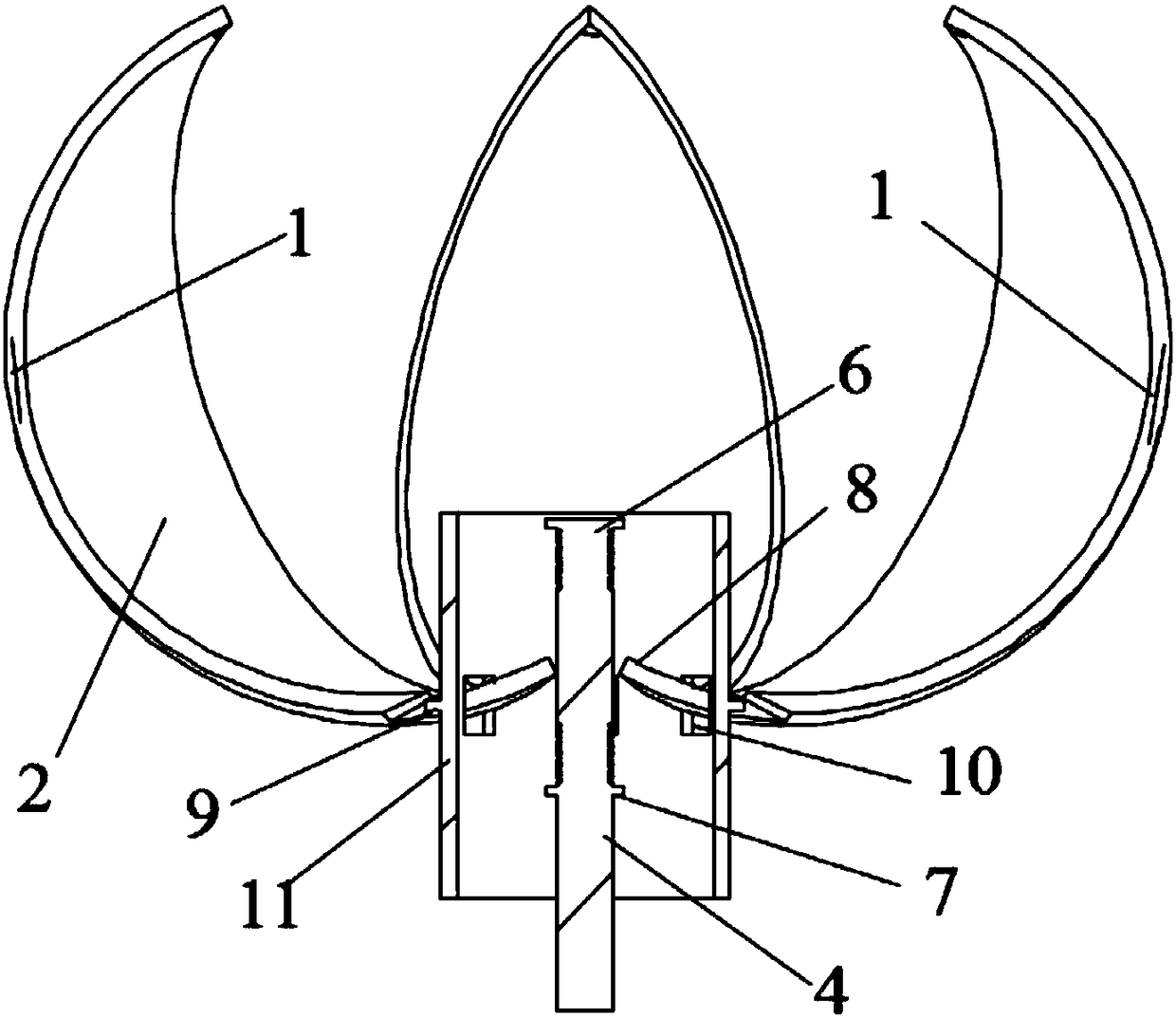 Efficient fruit picking device based on image recognition