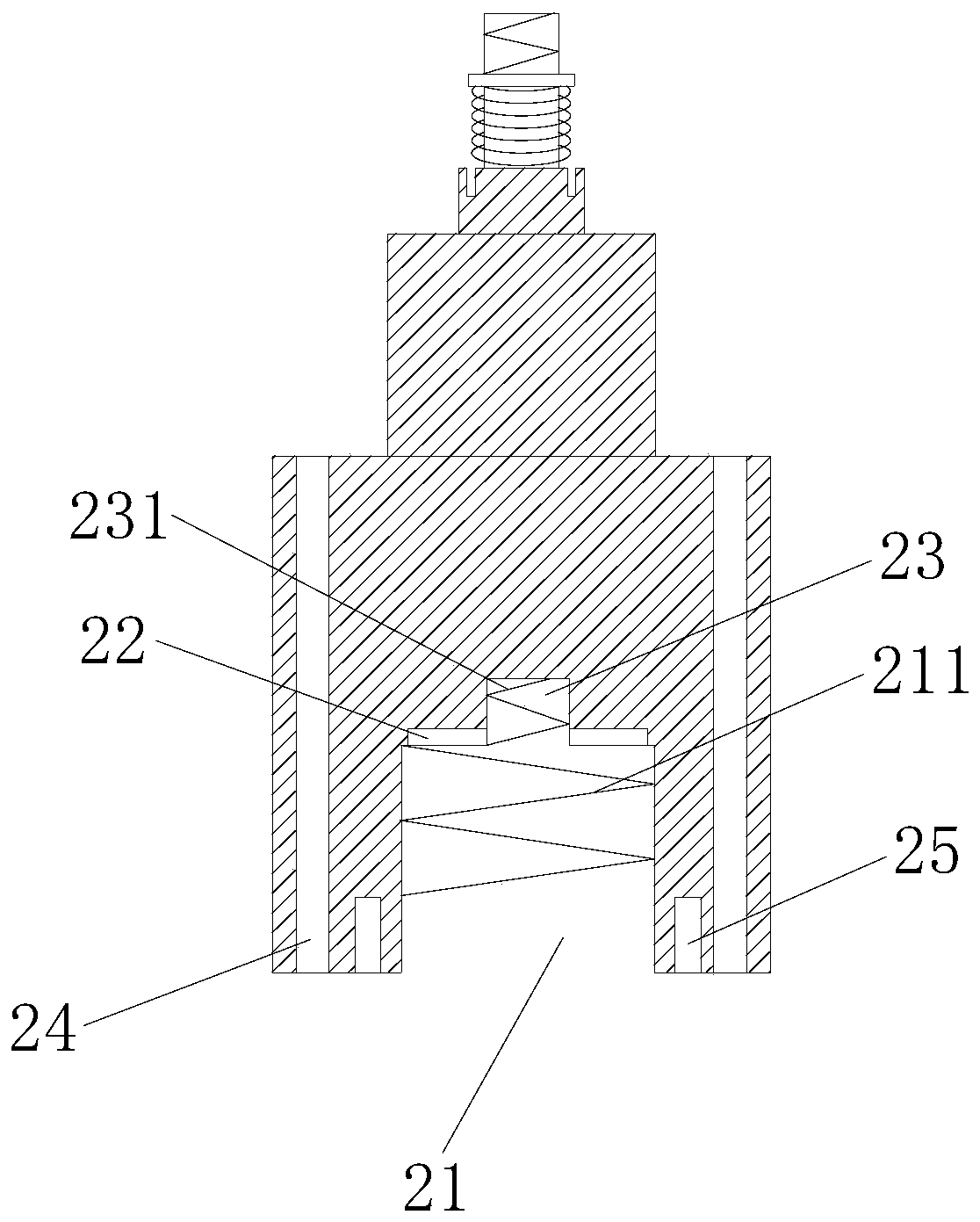 Splicing-type ceramic machining tool