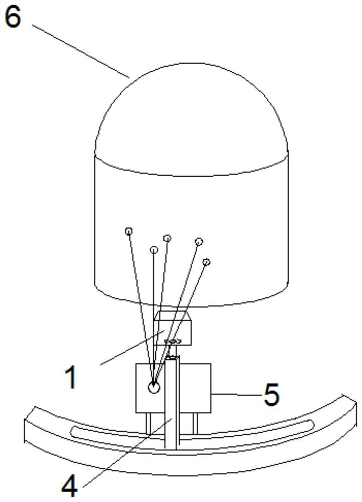 A calibration device and method based on multi-laser ranging and angle measurement