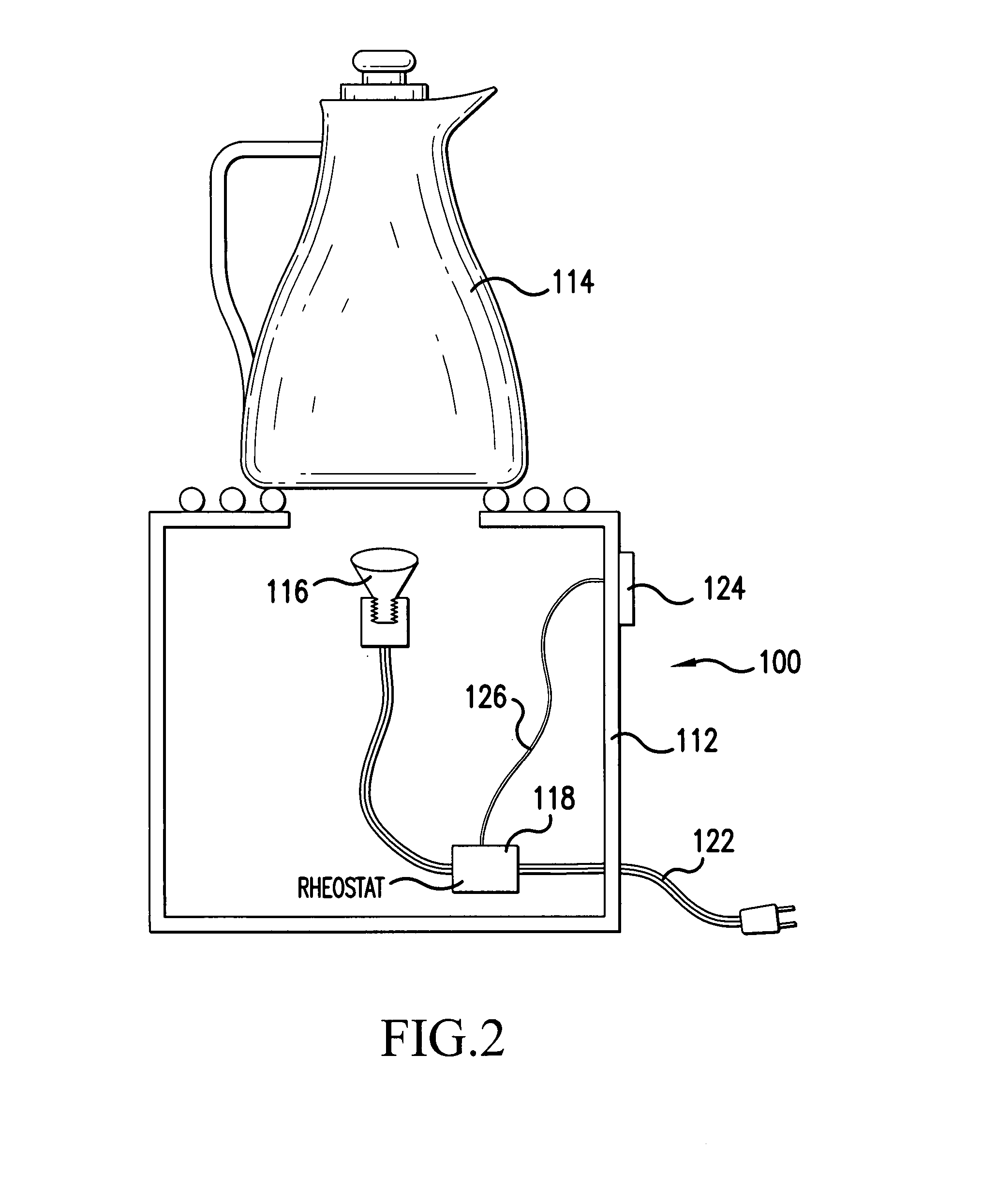 Radiant heater warmer