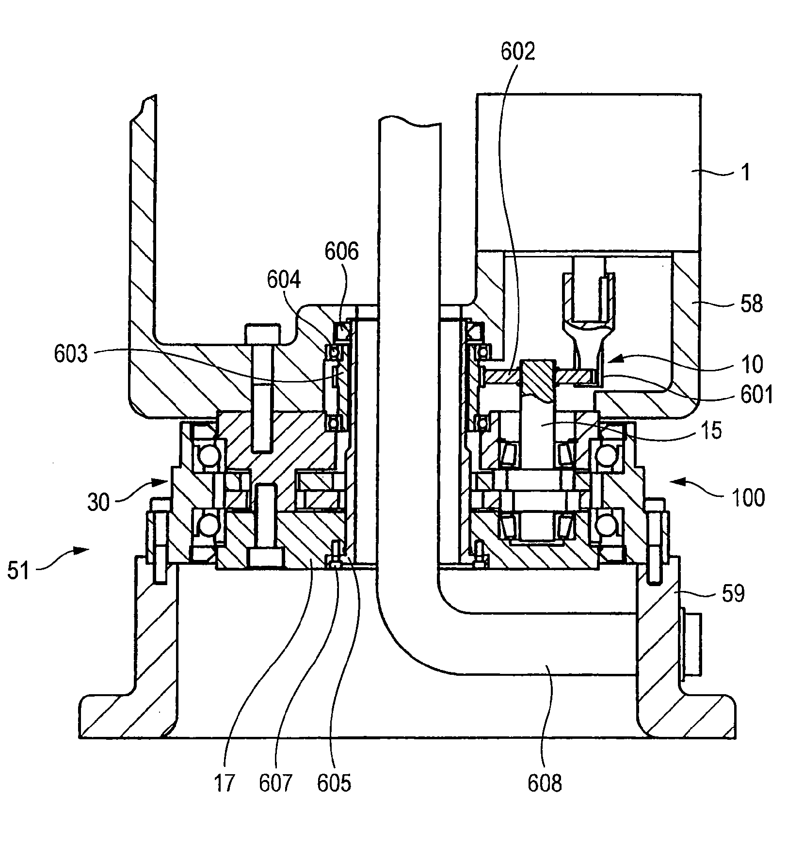 Speed Reducer to be Attached to Articulated Portion Industrial Robot