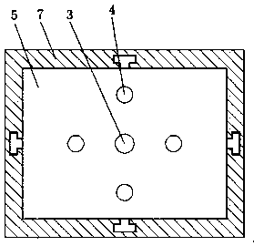 Injection mold for refrigerator