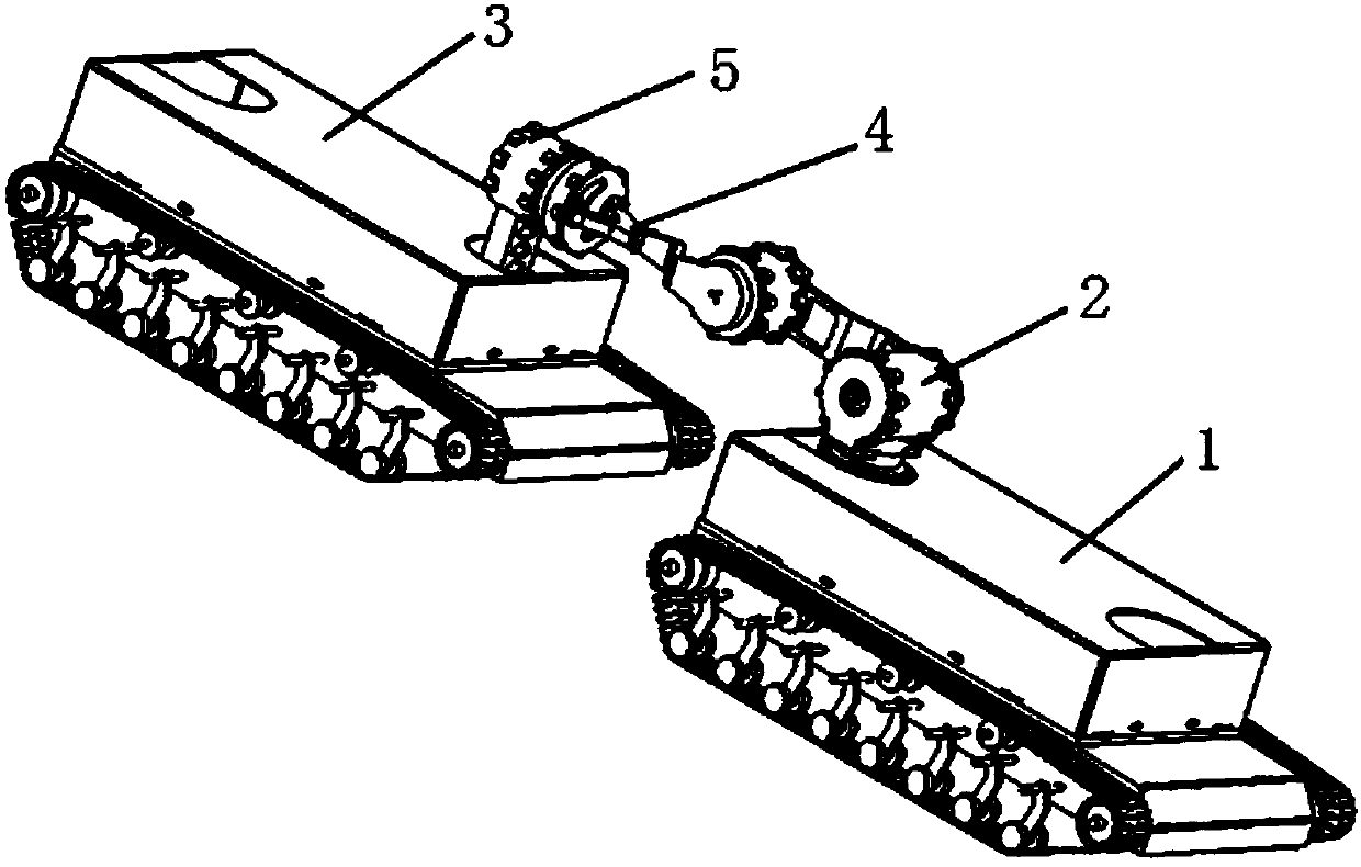 Control system for butting mechanism of reconfigurable robot and control method of control system