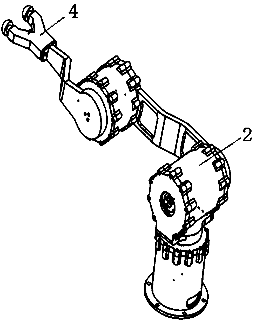 Control system for butting mechanism of reconfigurable robot and control method of control system