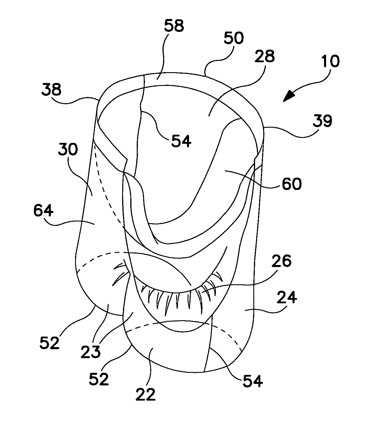 Boxer shorts and process of making boxer shorts from one or more webs