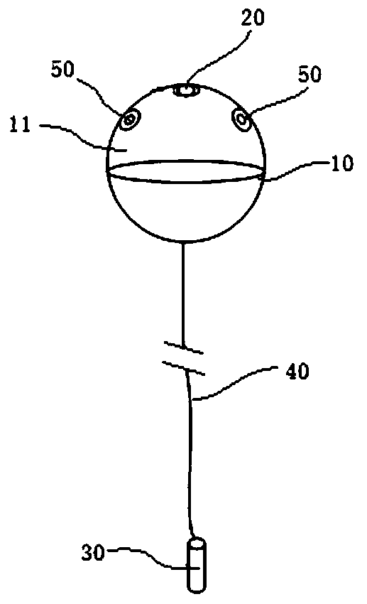 Buoy camera shooting control system and method