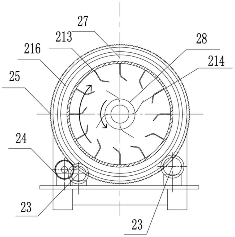 System for normal-temperature desorption treatment of volatile organic compound contaminated soil