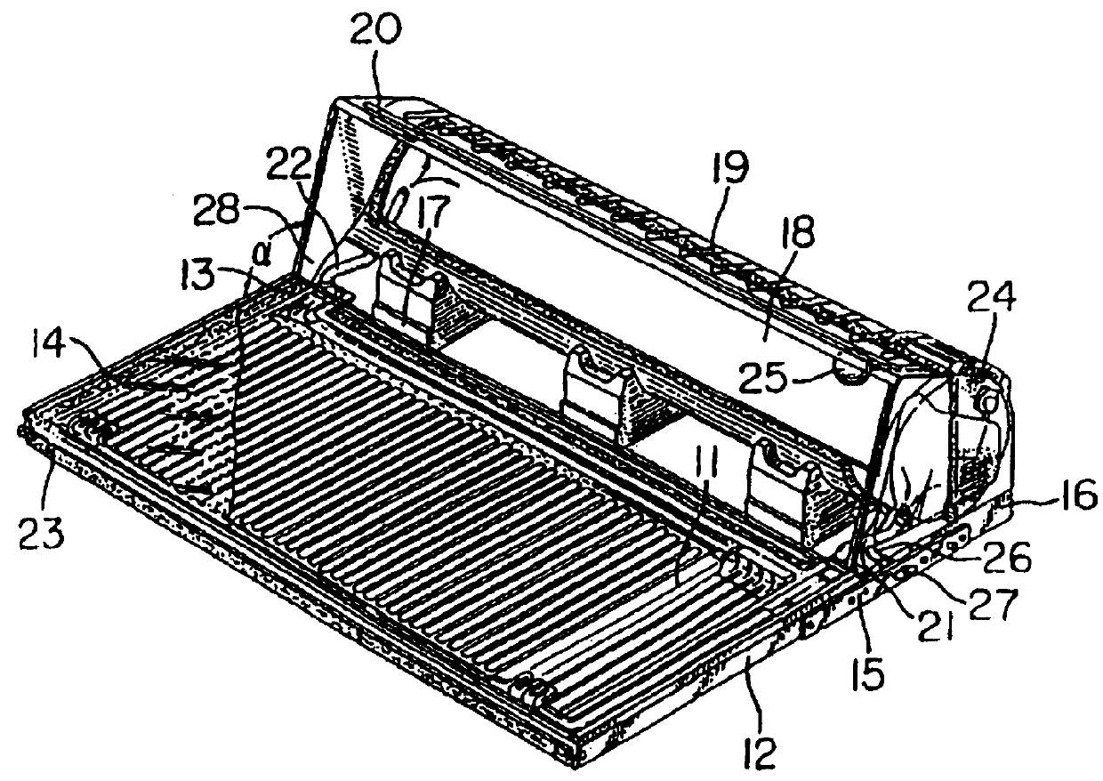 Tubular heating-pipe solar water-heating-system with integral tank