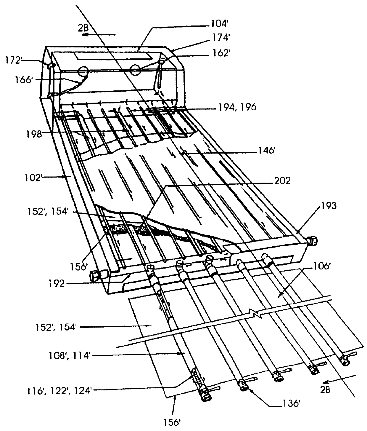 Tubular heating-pipe solar water-heating-system with integral tank