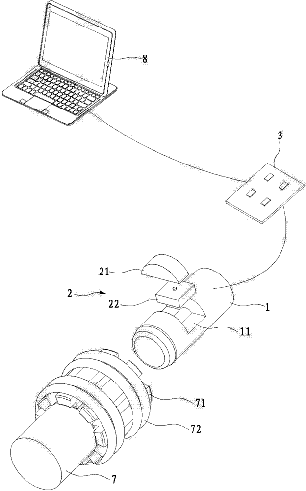 Device and method for measuring pressure of inner contact finger in moving contact of high-voltage switchgear