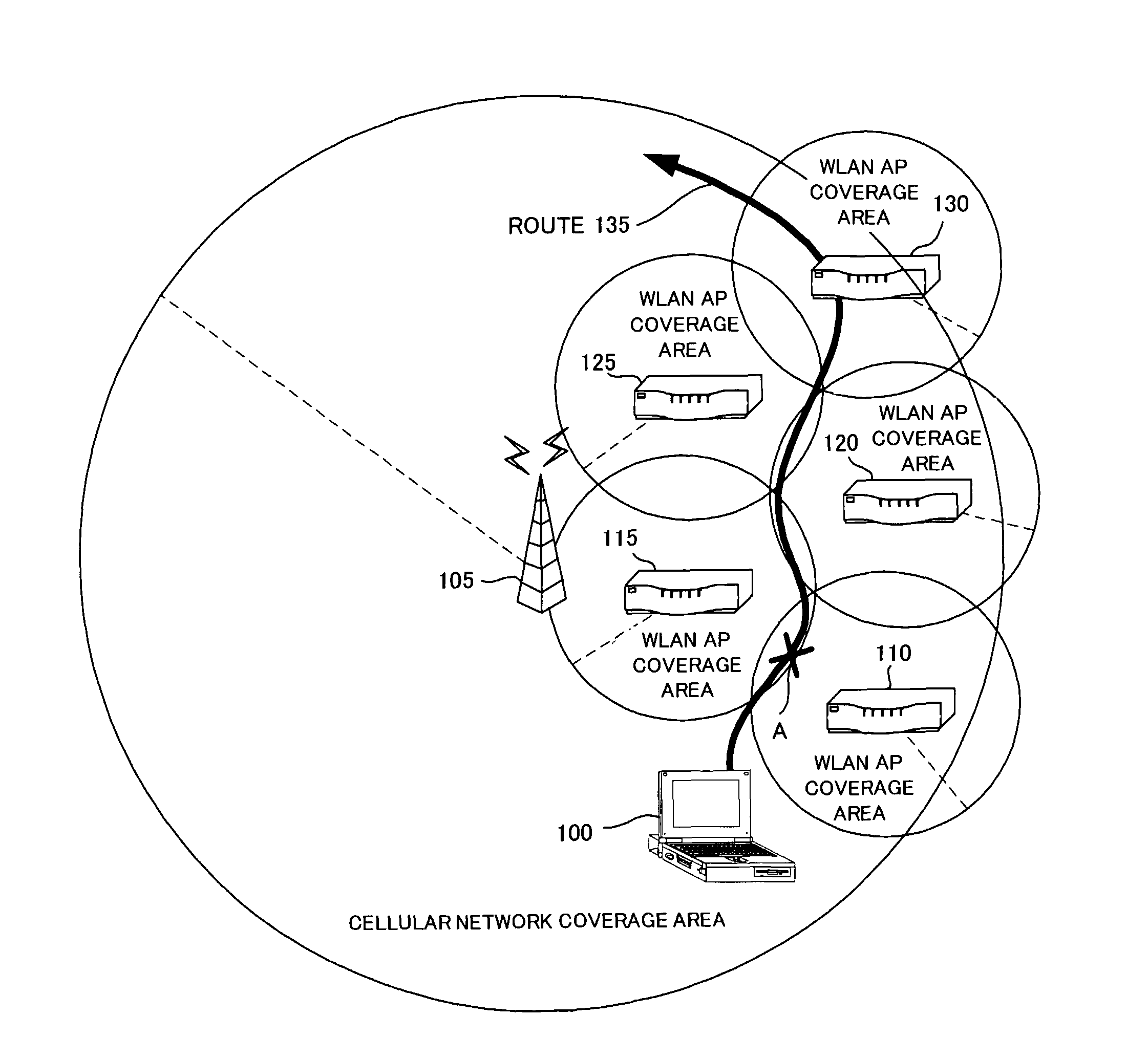 Radio communication terminal and network side communication apparatus