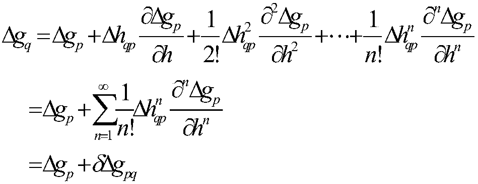 Airborne-gravity least-square downward-continuation analysis algorithm based on upward continuation