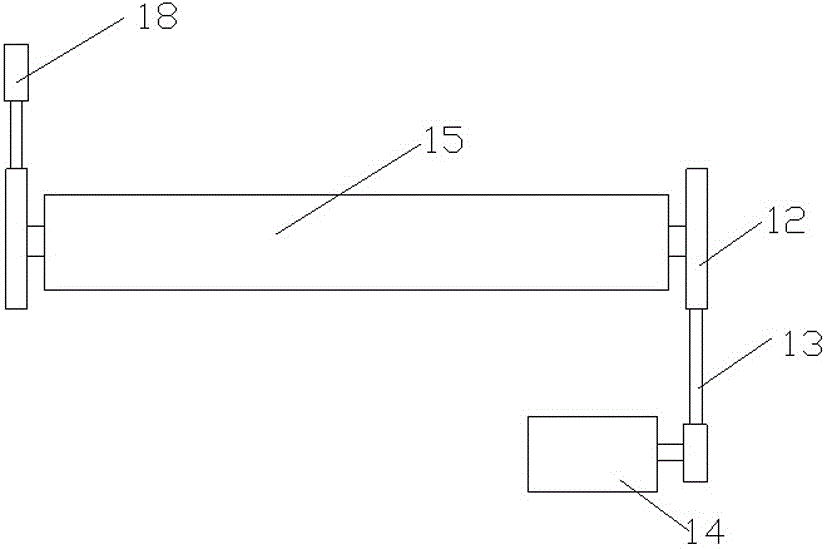 Liftable and adjustable cleaning device for producing Christmas balls through cyclic utilization of polymer waste plastic and production technology of liftable and adjustable cleaning device