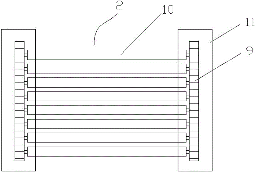 Liftable and adjustable cleaning device for producing Christmas balls through cyclic utilization of polymer waste plastic and production technology of liftable and adjustable cleaning device