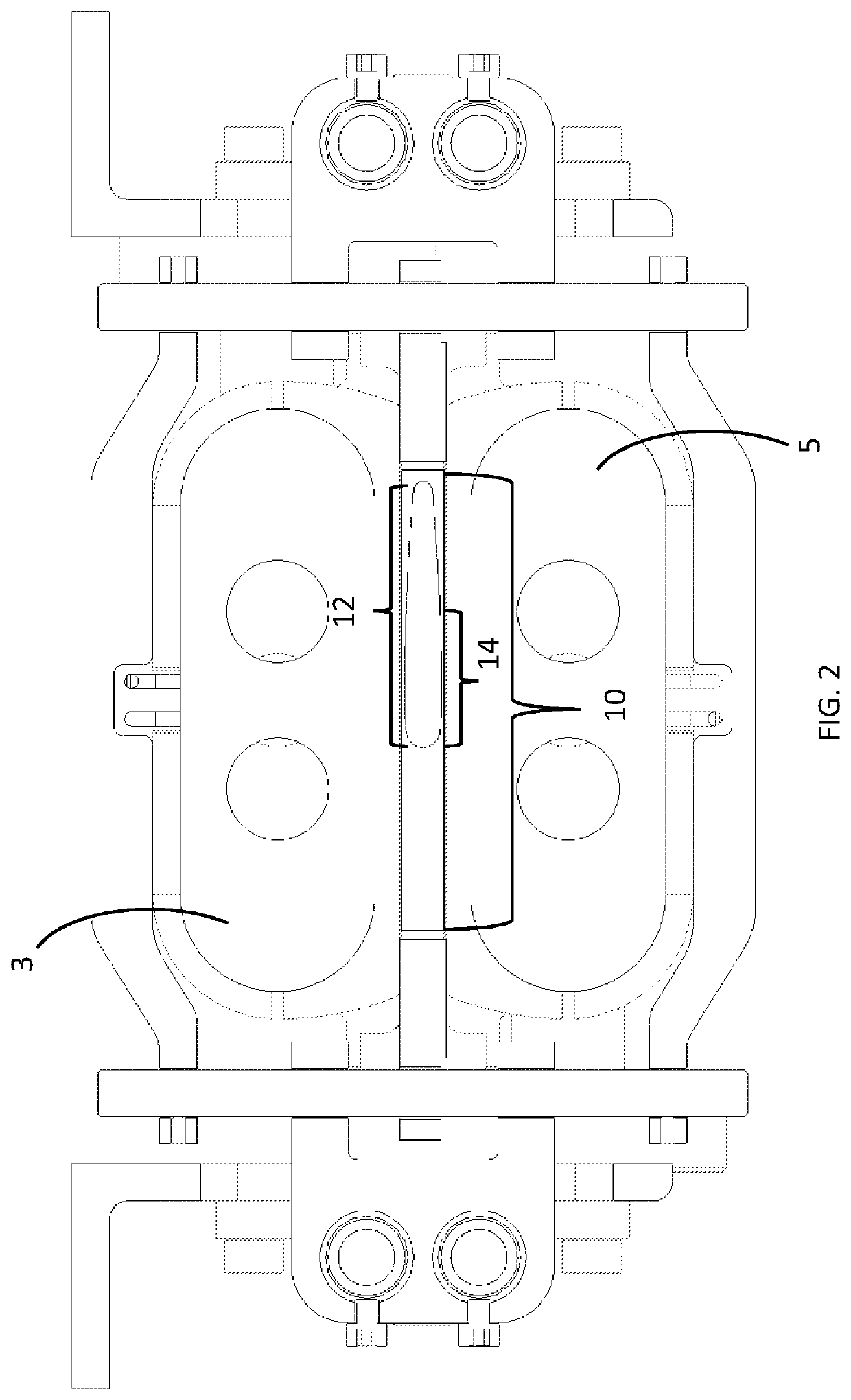 Small bore magnetic measurement system, method for measuring small bore magnets