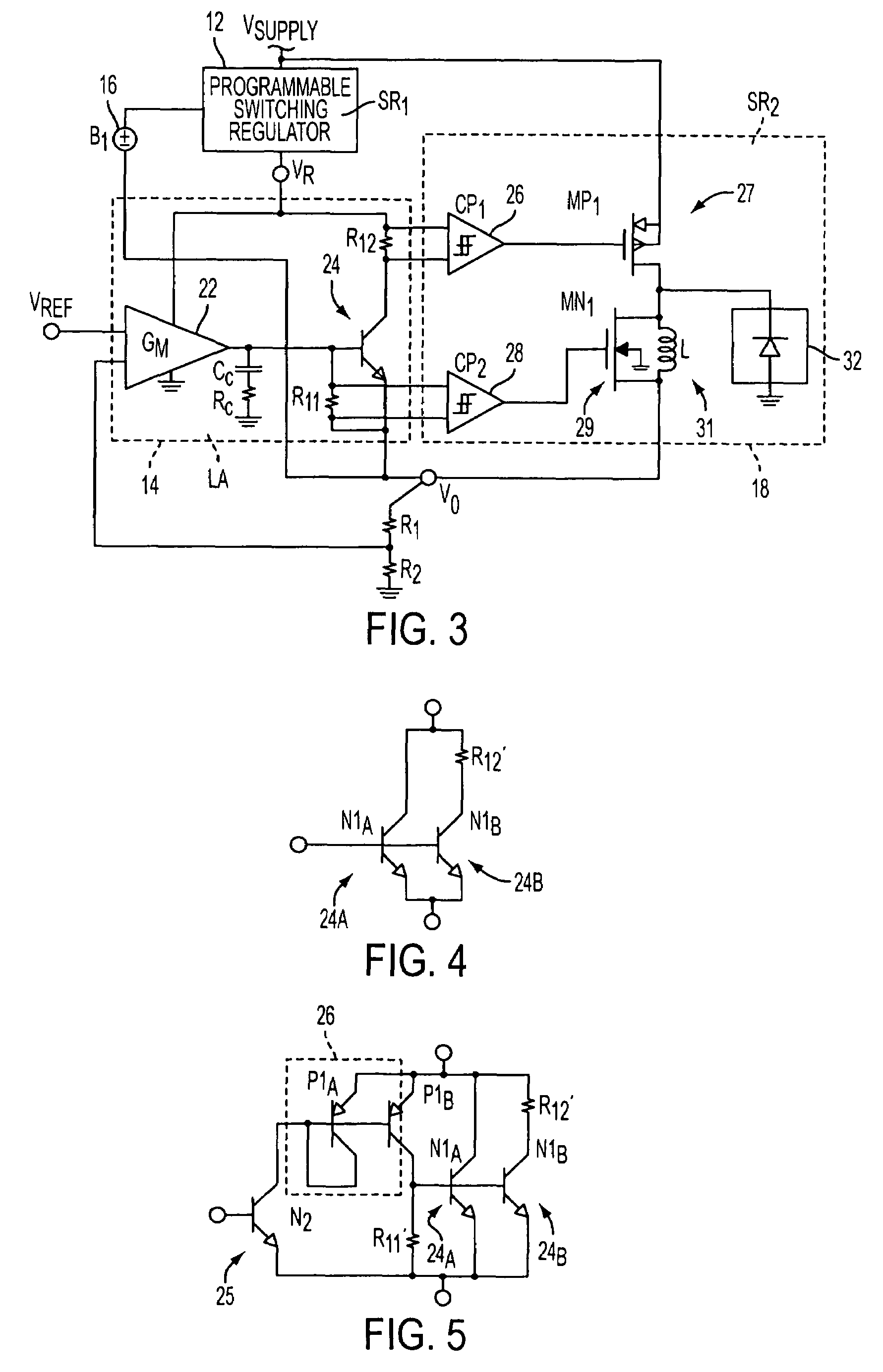 High efficiency, high slew rate switching regulator/amplifier