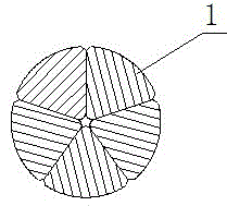 A kind of manufacturing method of high-voltage XLPE insulated power cable