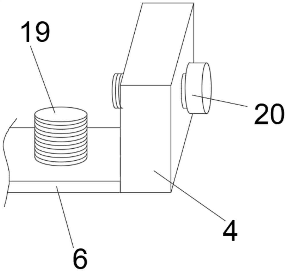 Gluing device for processing liquid crystal display screen substrate