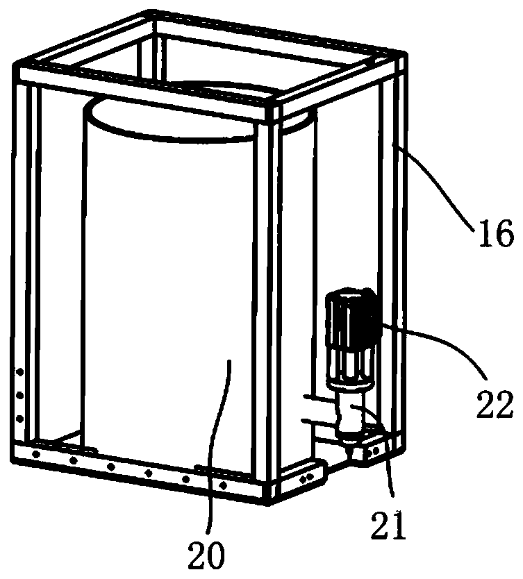 Fully automatic cake food processing and making device and making method and vending machine