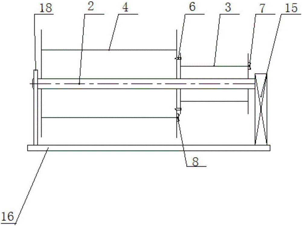 Reel device and hoisting mechanism of crane