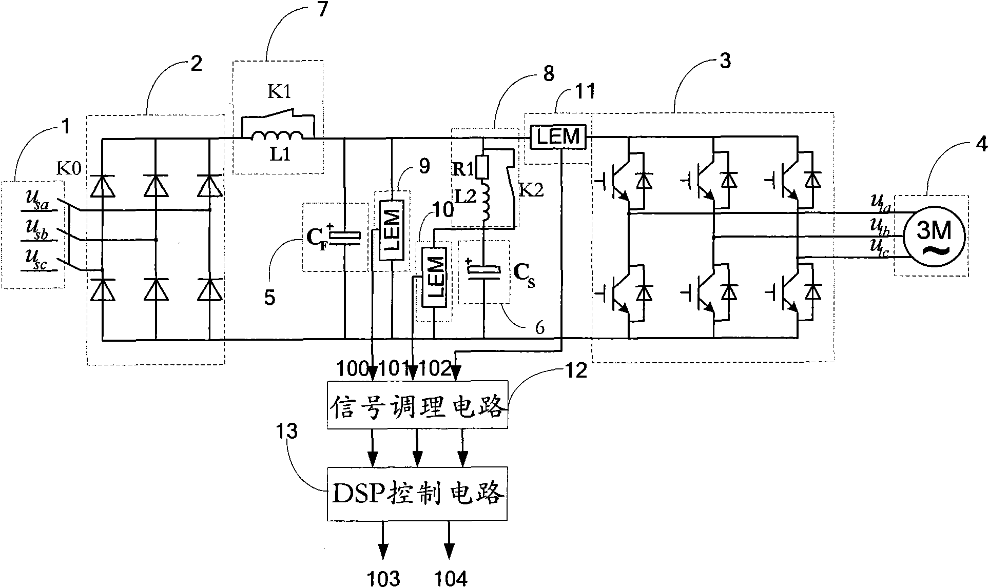 Super capacitor energy-storage type elevator driver