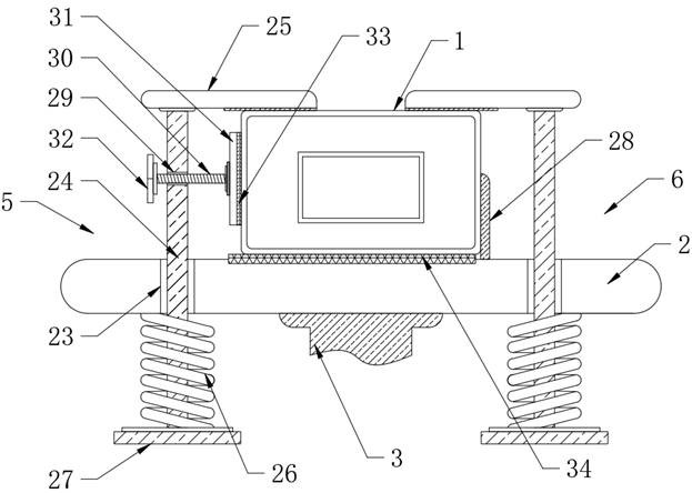 Land planning area metering and measuring device