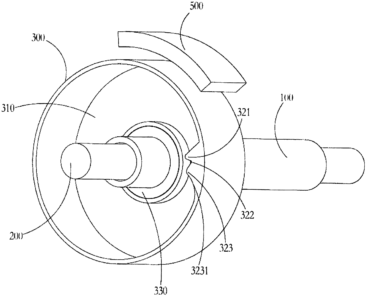 Brake device for preventing two-wheeled vehicle from sudden brake falling